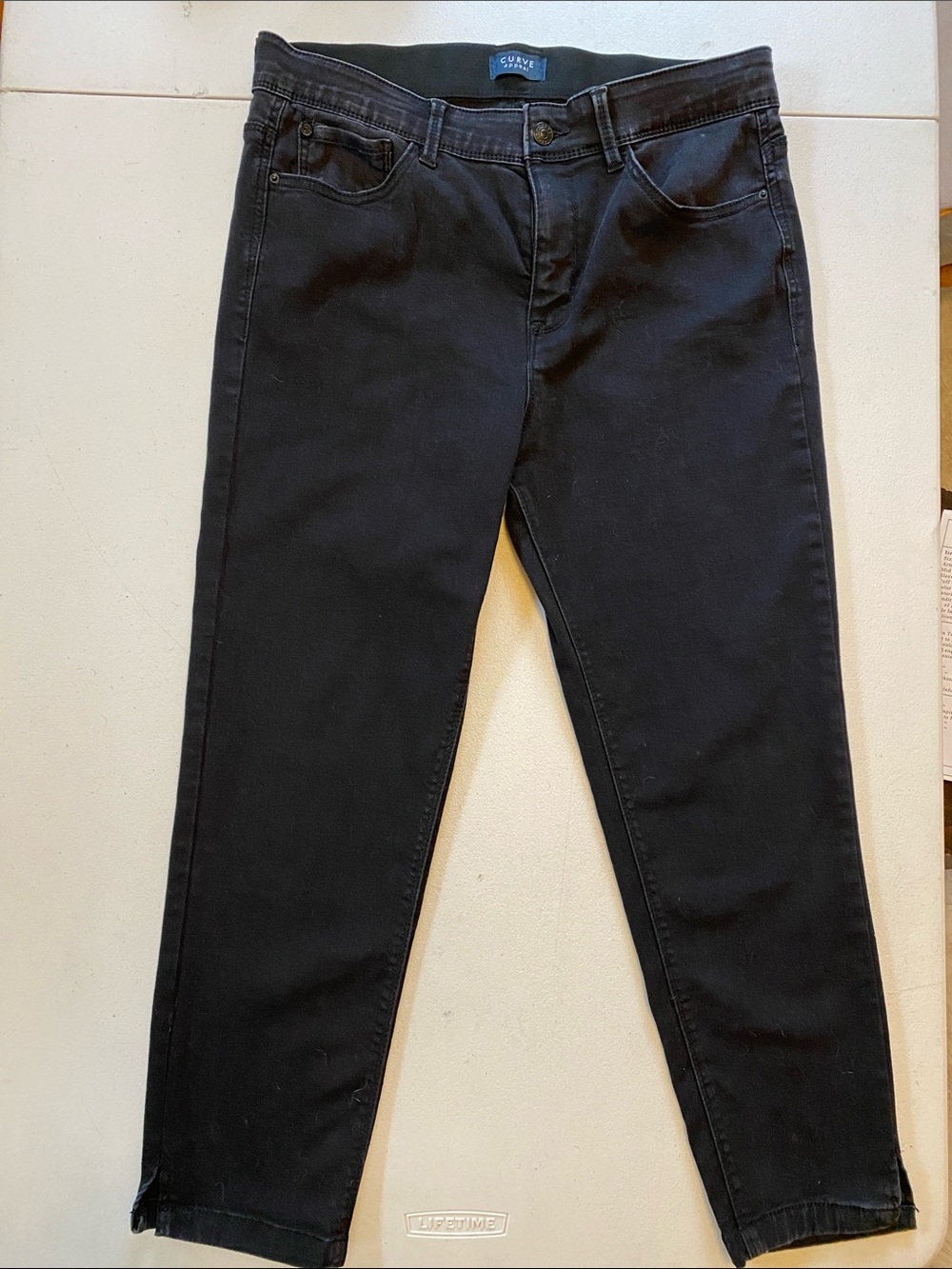 Curve Authority High-Rise Black Skinny Jeans